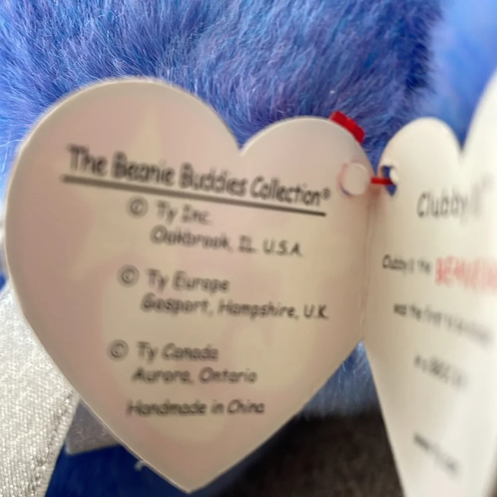 Ty Beanie Buddy Clubby ll. NWT - Picture 12 of 15